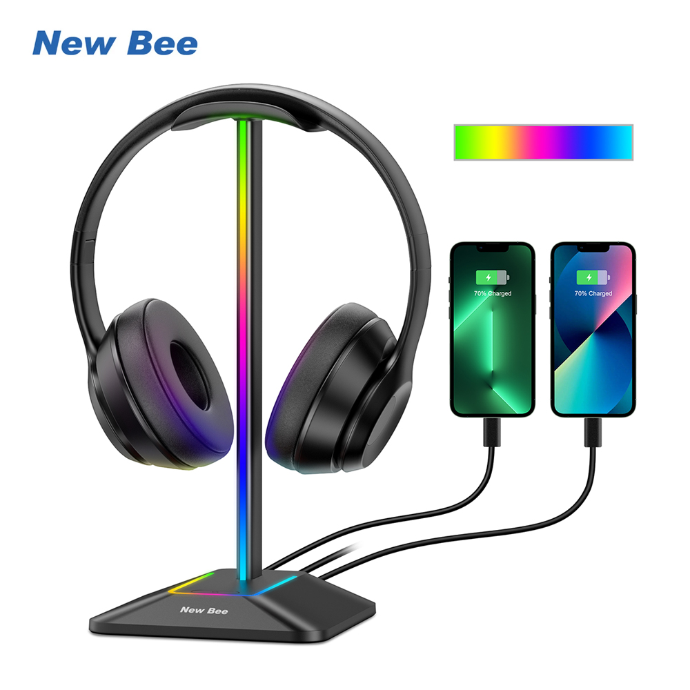 Esports Gaming Headphones - Neuer Bee Z8 RGB-Kopfhörerständer mit 2