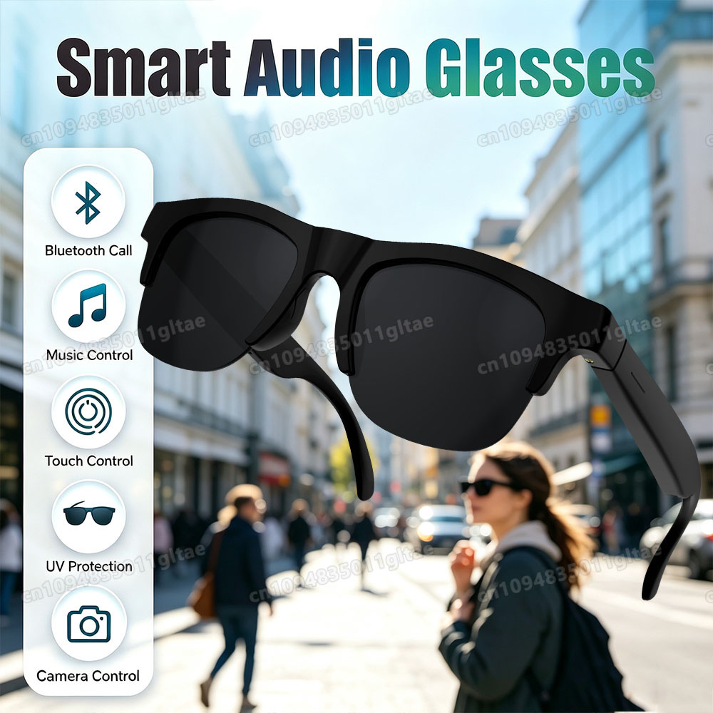 Esports Gaming Headphones - NEUE Smart-Brille V5.3 Bluetooth-Anruf Hochwertige Kopfhörer