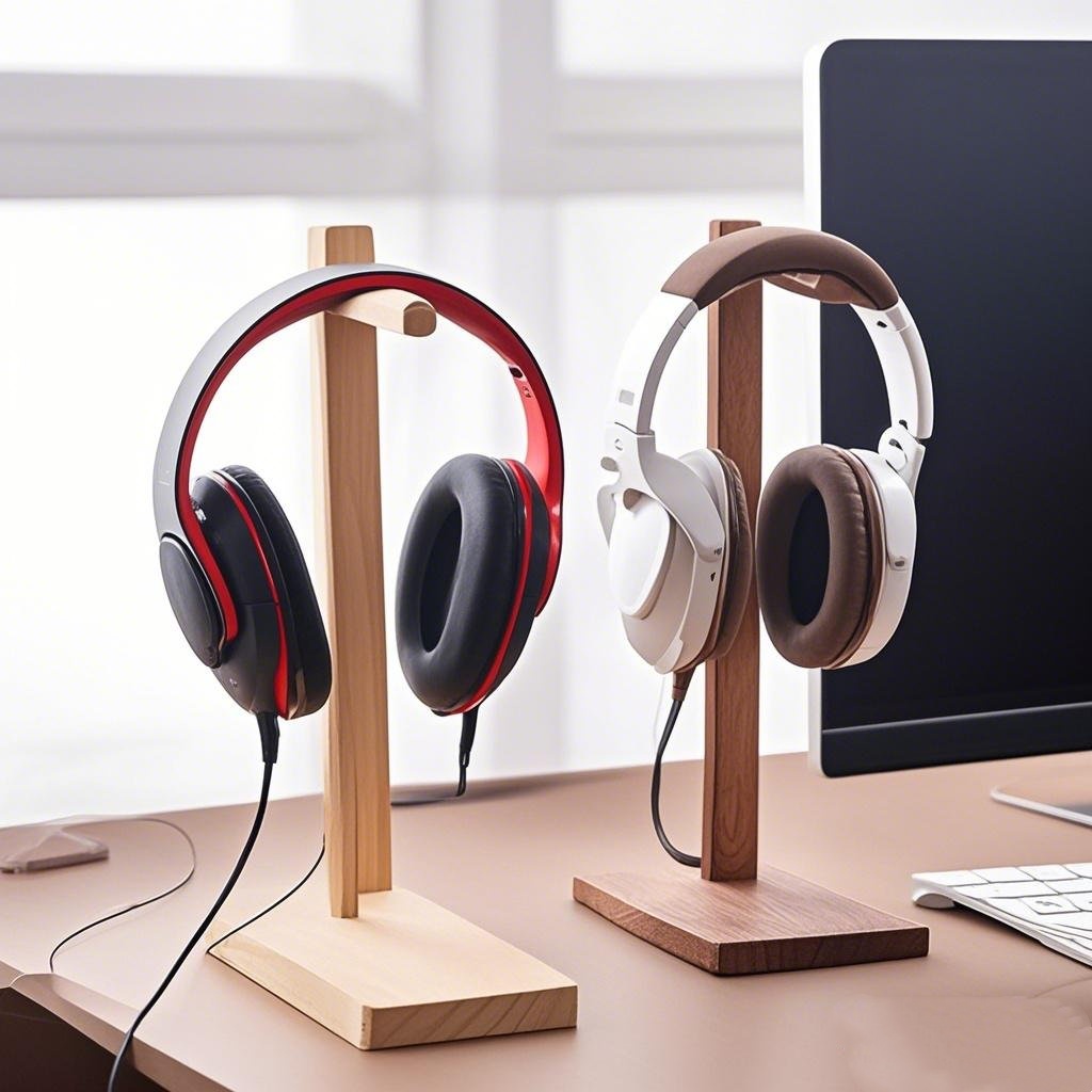 Esports Gaming Headphones - Holz Kopfhörer Ständer Kopfhörer Display Rack