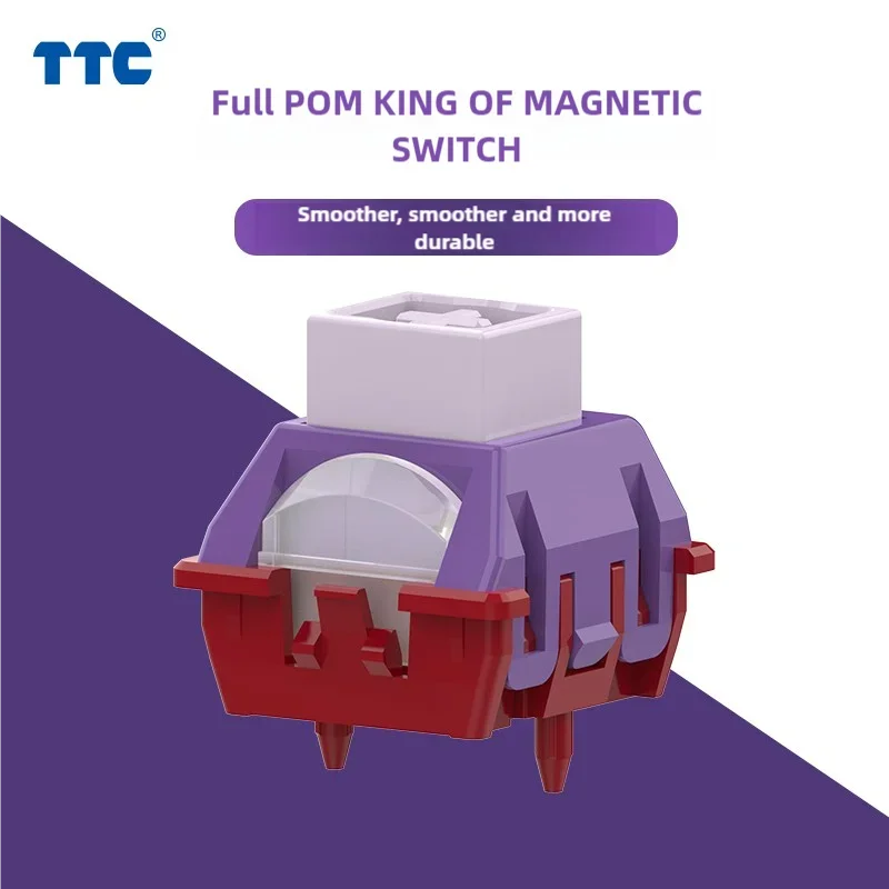 Esports Gaming Keyboard And Mouse - TTC Vollständig POM-beschichteter King Of Magnetic