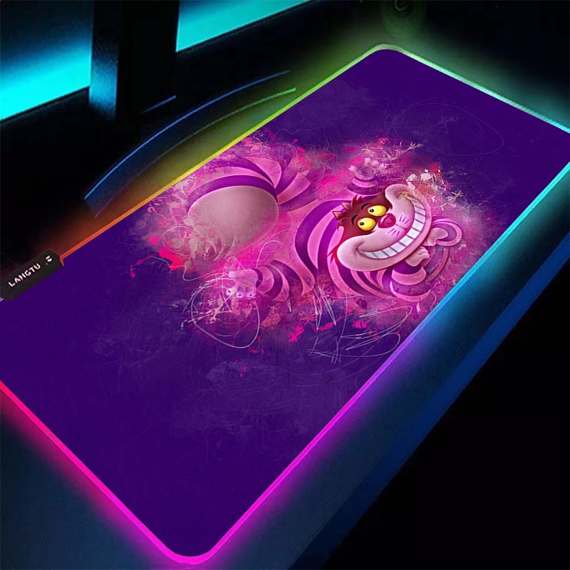 Keyboard Tenkeyless - Großes Mauspad RGB A-Alices in Wonderland