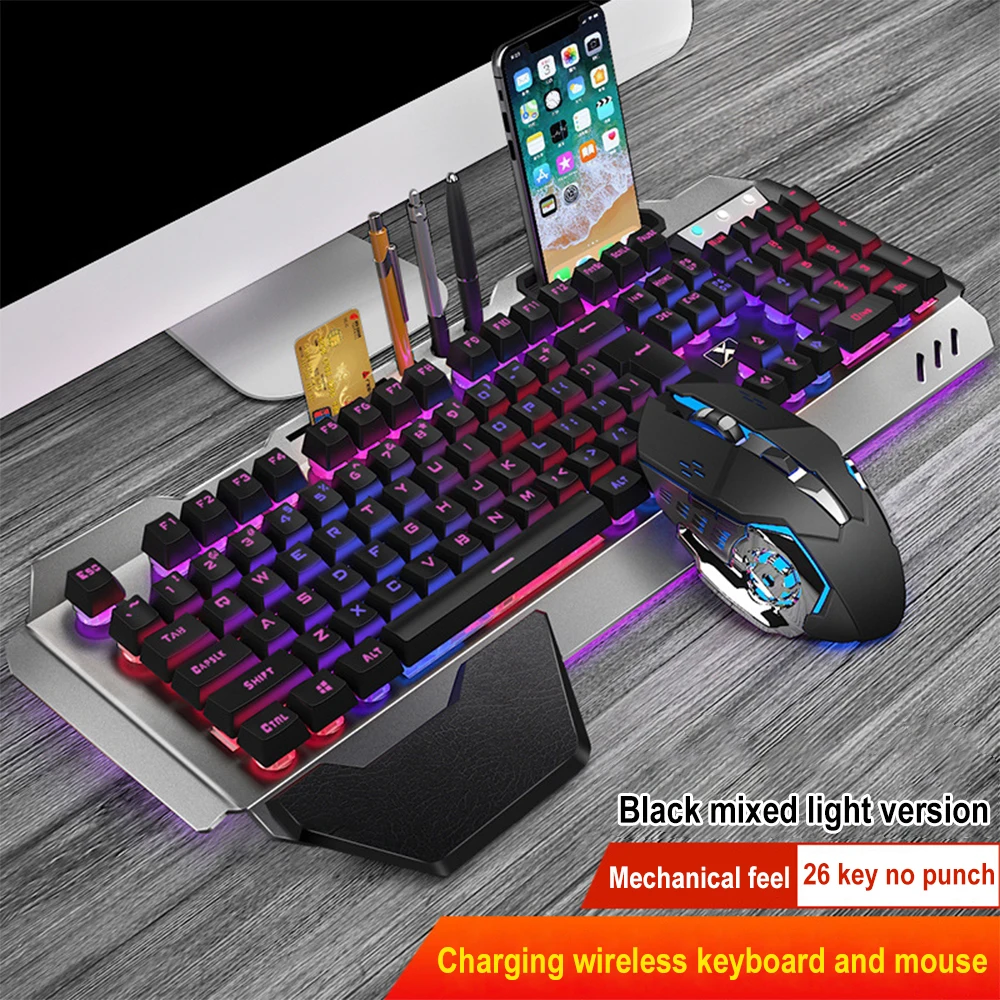 K680 wiederauf ladbare 2,4g dr – Esports Gaming Keyboard And Mouse Bewertung und Preis