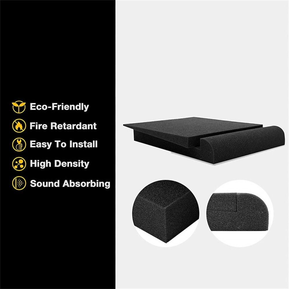 1 Satz Studio Monitor Lautspre – Sound Dampening Foam Bewertung und Preis