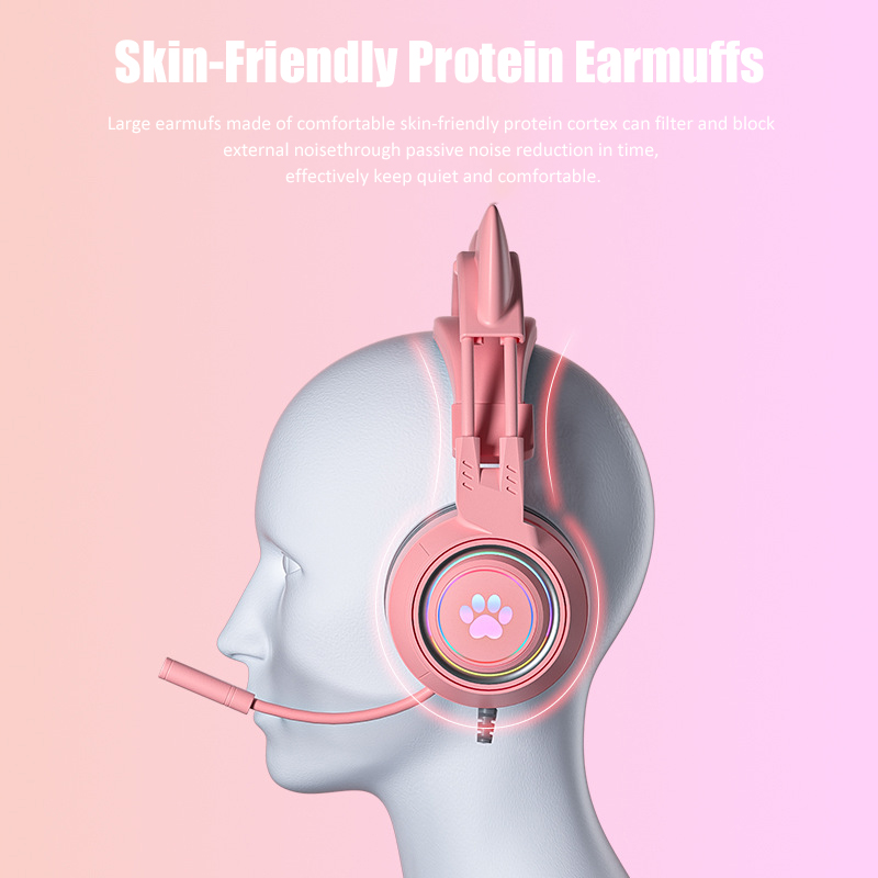 Niedliche Katzen ohr Gaming-Ko – Esports Gaming Headphones Bewertung und Preis
