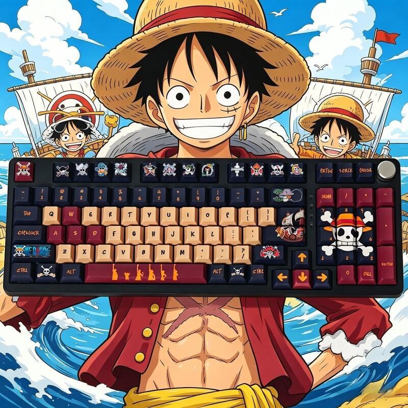 BANDAI One Piece Monkey D. Luf – Keyboard Tenkeyless Bewertung und Preis